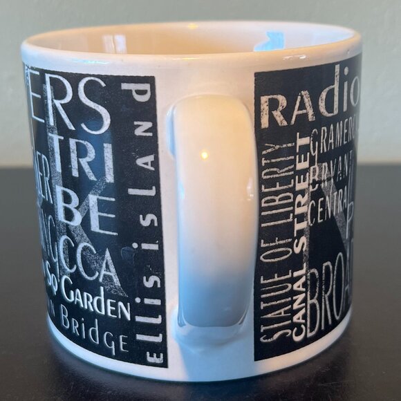 Blue Harbor NEW YORK CITY Landmark Souvenir Oversized Mug ~ SD GRAPHICS - Picture 5 of 13